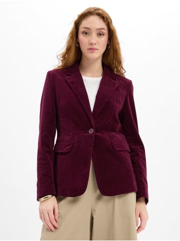 More & More Blazer in aubergine