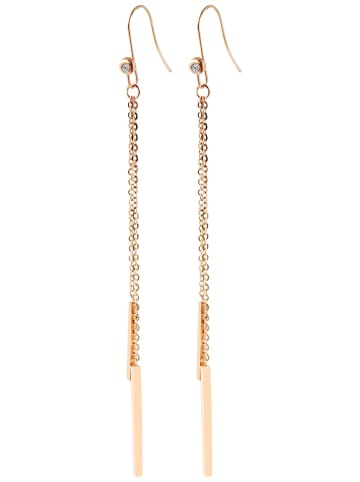 Adeliás Damen Ohrringe – Ohrhänger aus Edelstahl in gold