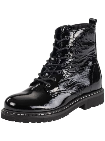 Palado Schnürstiefeletten Biak in Schwarz (Glanz)
