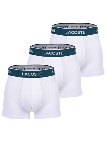 Lacoste Boxershort 3er Pack in Weiß