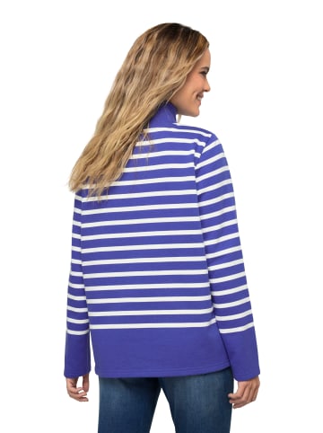 LAURASØN Sweatshirt in blauviolett