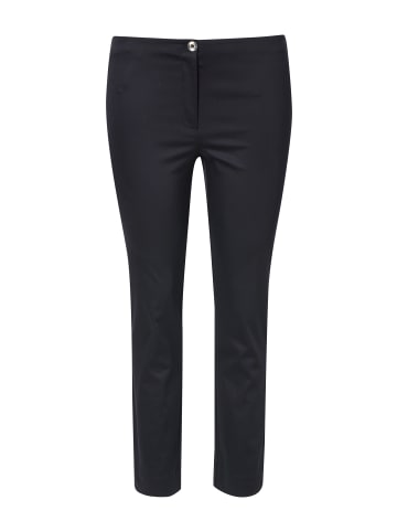 Ulla Popken Chinohose in schwarz