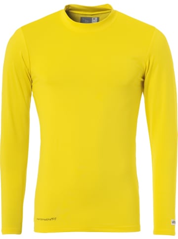 uhlsport Longsleeve "Distinction Colors Baselayer" in Gelb