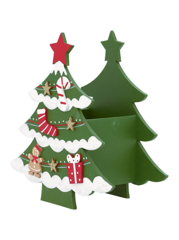 Greengate Serviettenhalter Christmas Tree in Green