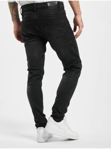 DENIM PROJECT DENIM PROJECT Denim Project Mr. Red Skinny Fit Jeans in black washed