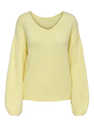 JDY Strickpullover in Pastel Yellow
