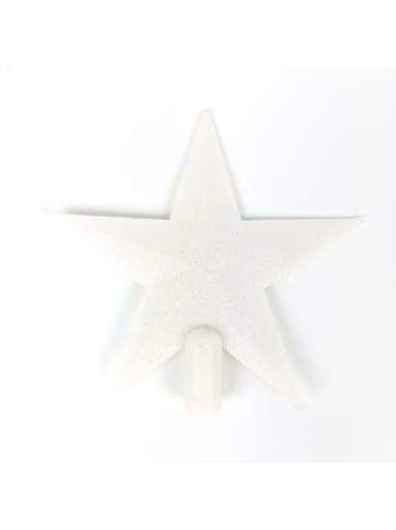 Atmosphera Créateur d'intérieur Weihnachtsschmuck, verschiedene Farben in Weiß, (B) 2,5 x (H) 21 x (L) 20 cm