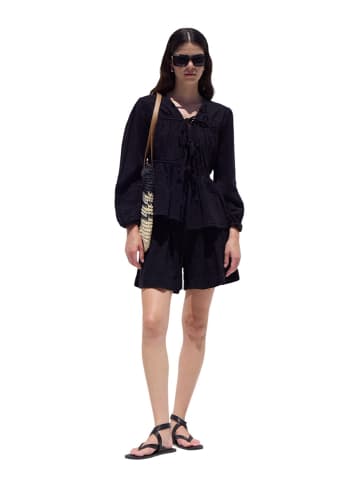 MANUKA Blouse in Schwarz