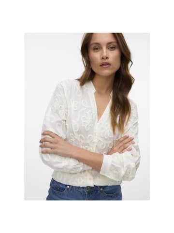 Vero Moda Langarmbluse in Cloud Dancer