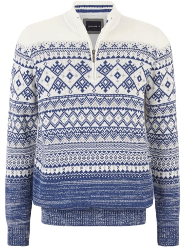 BABISTA Pullover VARZIRO in royal blau gemustert