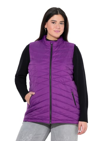 Ulla Popken Weste in dunkles violett