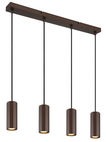 Globo lighting Hängeleuchte "JAMES" in brown