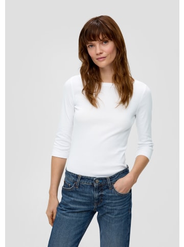 s.Oliver T-Shirt in 0100_weiß