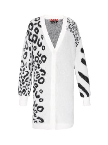 myMo ROCKS Cardigan in offwhite black