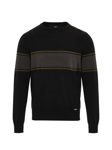 Threadbare Pullover THB Jumper Crew Greenwich in Black