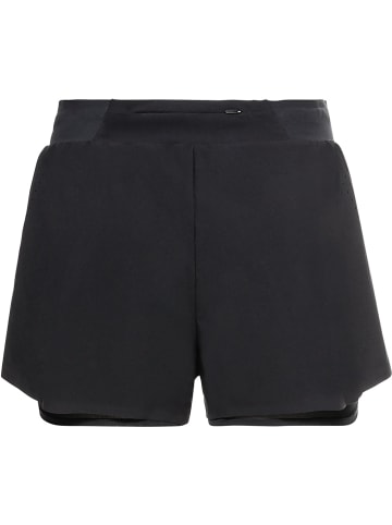 Odlo Short "2-In-1 Shorts Zeroweight 3 Inch" in Schwarz