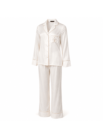 Roberto Geissini Damen Pyjama Champagner L