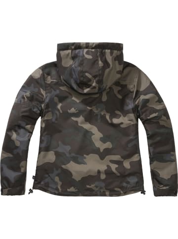 Brandit Jacke "Women Frontzip Windbreaker" in Camouflage