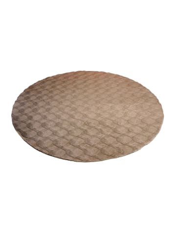 Vivorum Teppich Royal in creme - rund