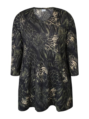 Zhenzi Ainsley 441-Tunic L/S Cypress Green in grün