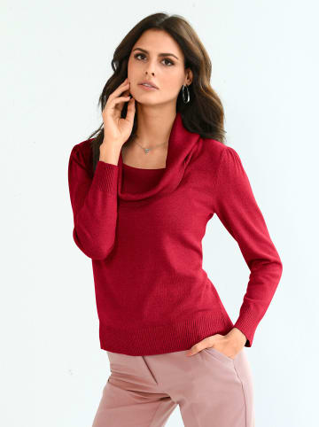 WITT WEIDEN Wasserfallpullover in rot
