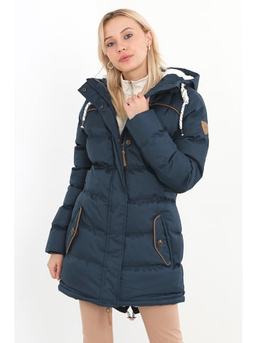 Brave Soul Winterjacke Steph Mid Blue_L