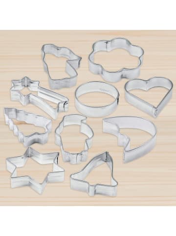 Zenker 10er Ausstecher Set, 3-7x1,7 cm