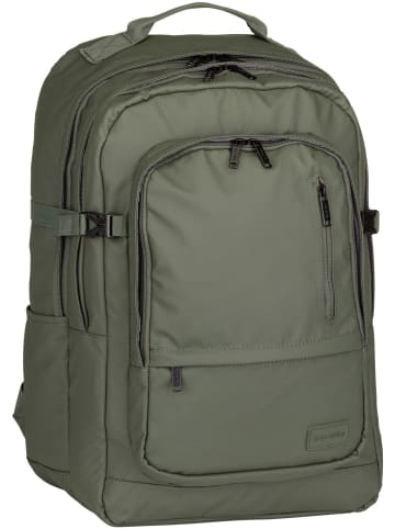 travelite Rucksack / Backpack Basics Rollup Daypack in Oliv