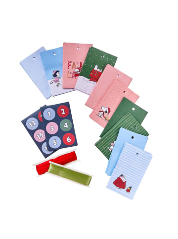 Butlers Adventskalender-Set SUPRISE 2-teilig in Multicolor