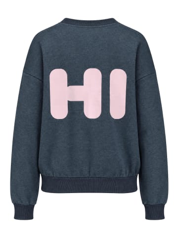 alife and kickin Rundhalspullover ElsaAK P in marine melange