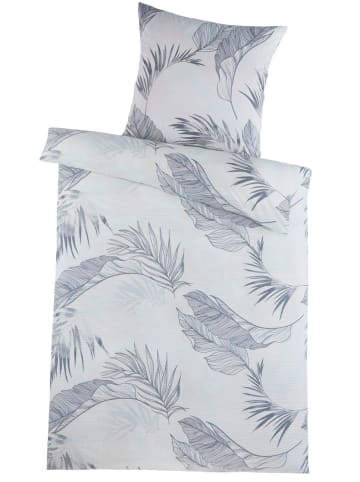 Carpe Sonno Seersucker Bettwäsche in Blau