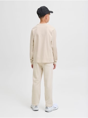 JACK & JONES Junior Langarm-T-Shirt in Moonbeam