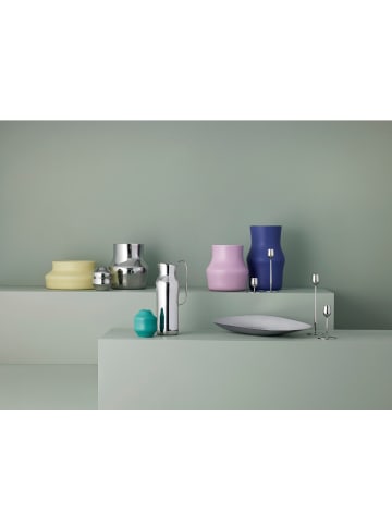 Gense Vase in Glänzender Stahl