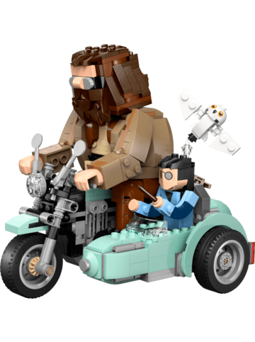 LEGO Harry Potter™ Hagrids und Harrys Motorradtour in Mehrfarbig ab 9 Jahre
