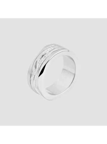 Adeliás Herren Ring aus Edelstahl in silber