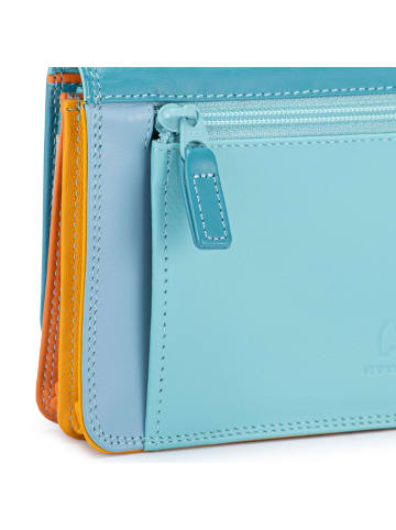 MYWALIT Medium Matinee Wallet Geldbörse Leder 17 cm in sardinia