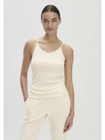 Hessnatur Spaghetti-Top V-Neck Fitted 2er-Set in natur
