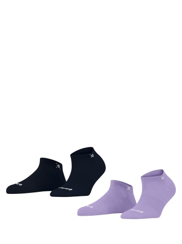 Burlington Sneakersocken Everyday 2-Pack in Light lila