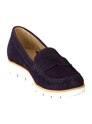Gabor Mokassin Slipper in Blau