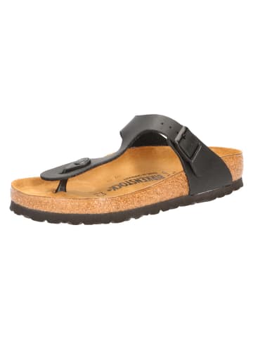 Birkenstock Tieffußbett Pantolette GIZEH in schwarz