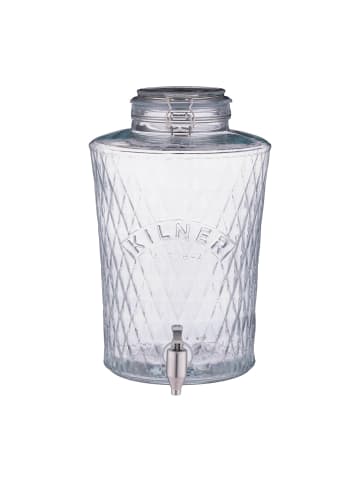 Kilner KILNER | Getränkespender, DIAMOND, klar, 8 L