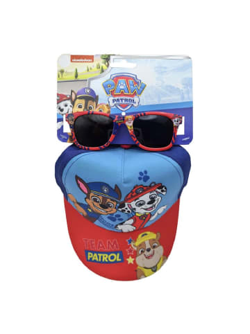 Paw Patrol Paw Patrol Kinder Cap mit Sonnenbrille Set Sommer Zubehör in Mehrfarbig
