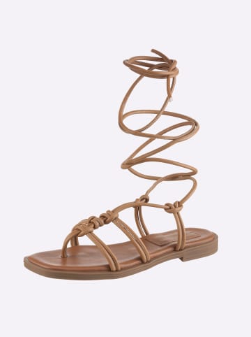Heine Sandale in cognac