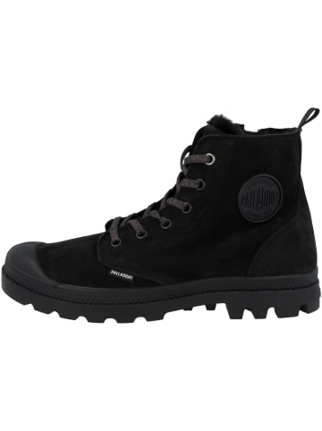 Palladium Schnürboots Pampa Hi Zip WL Leather XT in schwarz