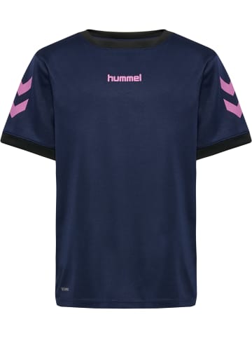 Hummel T-Shirt Hmlblaze Kinder in MARINE/PINK