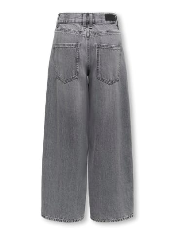 KIDS ONLY Barrel Fit Kogtaylor Jeans in medium grey denim