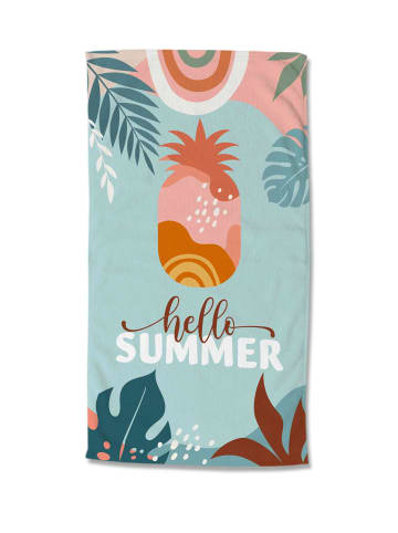 GMD Living Strandtuch HELLO SUMMER in Bunt