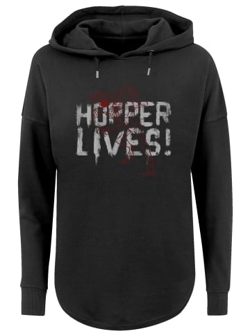 F4NT4STIC Oversized Hoodie Stranger Things Hoppers Live Netflix TV Series in schwarz