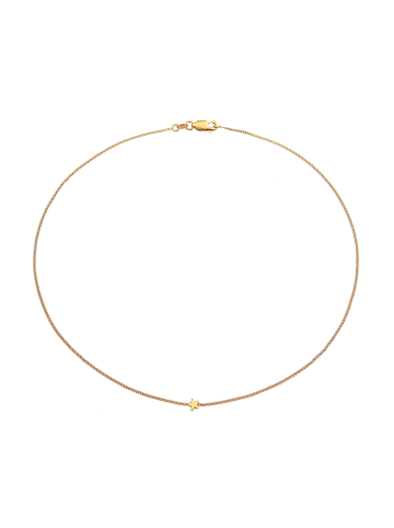Elli Halskette 375 Gelbgold Astro, Sterne in Gold
