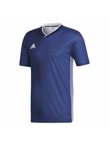 adidas V-Kragen T-Shirt für Herren in uni